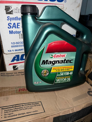 Aceite Castrol Magnatec Semisintetico 15w40 Galon Original