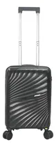 Comprar Valija De Cabina Chica Avion Carry On Low Cost 18 Rigida De Mano Con Ruedas Extraibles Y Giratorias 360 Black