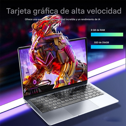 Laptop Celeron N4000 8gb Ram 256gb Ssd 14.1pulgadas Notebook