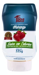 Cobertura Calda De Morango P/ Sorvete Zero Açúcar Mrs Taste