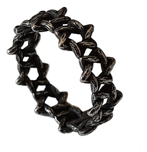 Anillo Estrellas De David Amuleto Biker Acero Inoxidable