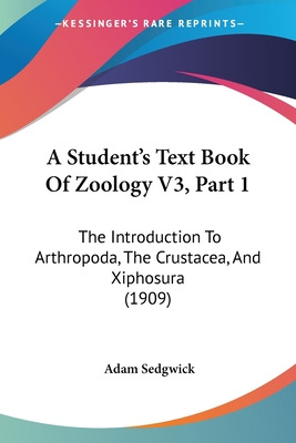 Libro A Student's Text Book Of Zoology V3, Part 1: The In...