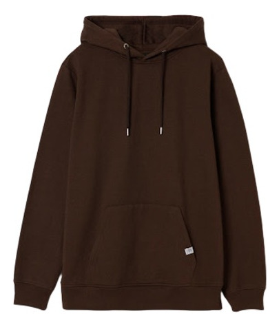 Hoodie Lefties Plain Marron