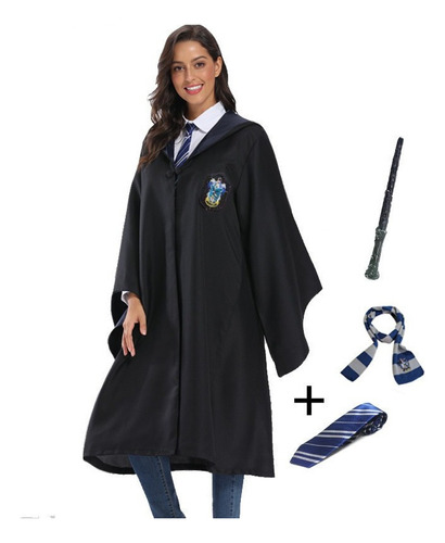 Disfraz Capa Potter 4 Casas Hogwarts Avenclaw