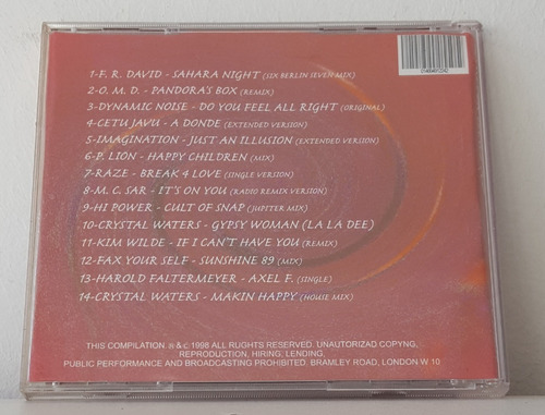 Forever Dance Pop Cd (Usado)