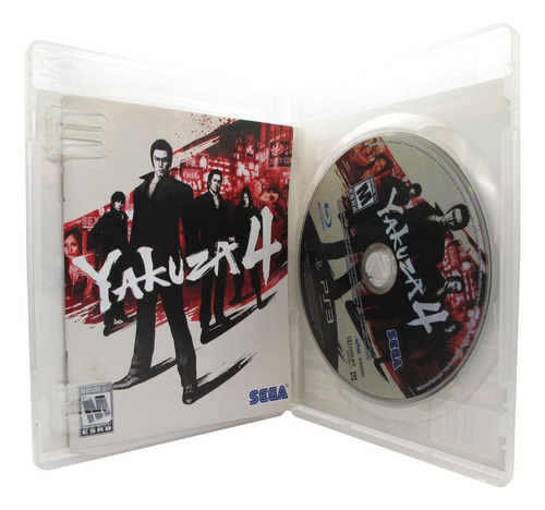 Yakuza 4 - Ps3 Acción Aventura - Sega Cs1 - Ryuu Ga Gotoku (Usado)