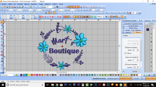 Diseño De Matrices Para Bordado