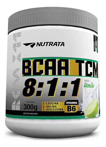 Bcaa Tcm 8:1:1 + Vit B6 300g Recuperação Proteica Nutrata