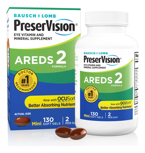 Preservision Areds 2 - Vitamina Para Los Ojos 130 Ct