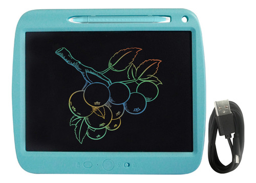 A Tableta De Escritura Lcd Recargable De 9 Pulgadas Con