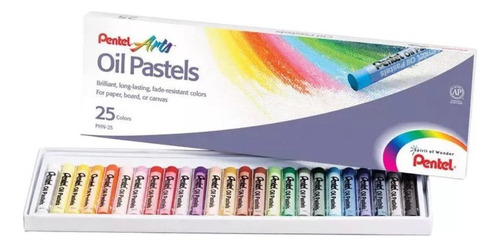 25 Colores De Pintura Al Óleo Pincel Mantequilla Pastel Acei