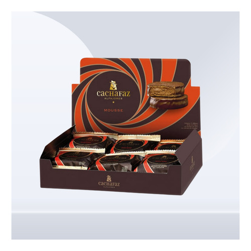 Alfajor Cachafaz Mousse X50g X12u - Tuttomax