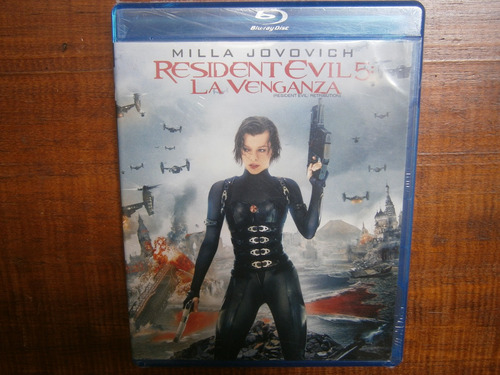 Resident Evil 5 Venganza Bluray Milla Jovovich Michelle Rodr