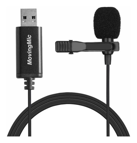 Micrófono Moving Mic Record Lav Usb