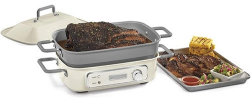 Cuisinart Gr-m3 Stack5 Parrilla Planca Electrica + Vapor