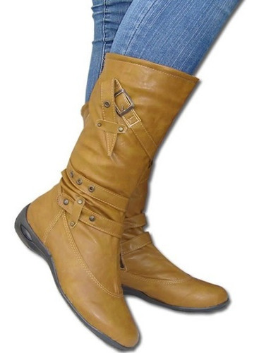 Botas Urbanas Mujer Moderna Invierno 2018 Del N° 35 Al N° 44