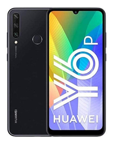 Imagen 1 de 4 de Huawei Y6p 64 GB midnight black 3 GB RAM