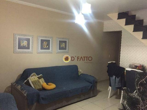 Sobrado Com 2 Dormitórios À Venda, 85 M² Por R$ 390.000,00 - Jardim Bela Vista - Guarulhos/sp - So0800