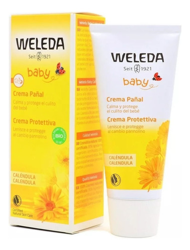 Crema Pañal De Caléndula Weleda 75 Ml