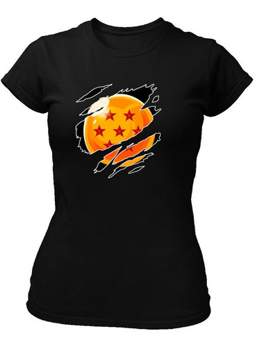 Playera Negra Dragon Ball Tengo Un Esfera 7