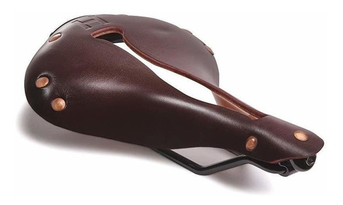 Asiento Bicicleta Selle Anatomica H1 Cuero Para Confor -mg14