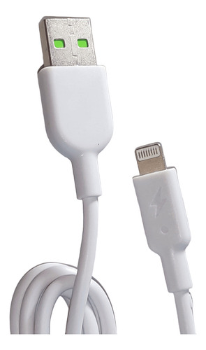 Cable Turbo Lightning Pmcell, Cb11, 1 metro, color blanco