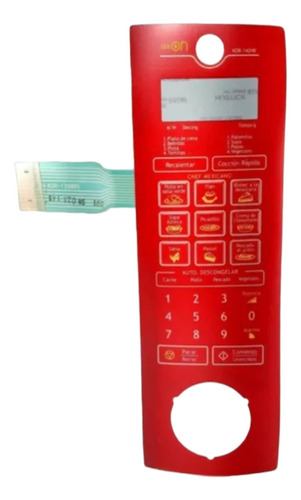 Membrana Horno De Microondas Daewoo Rojo Kor-142htmr (hr)