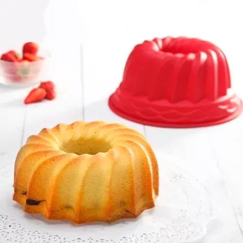 Set X2 Flanera + Tartera Silicona Molde Flan Horno Microonda