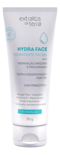 Hidratante Facial Hydra Face 50gr Extratos Da Terra Tipo de pele Normal