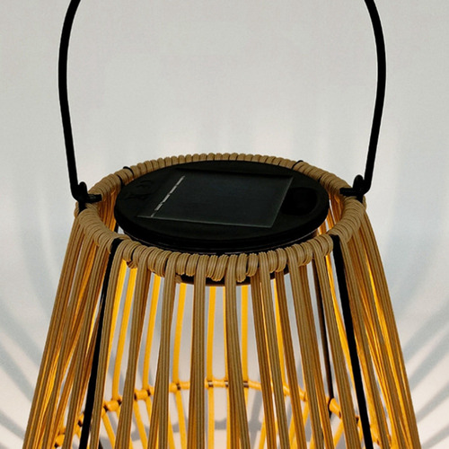 *- Luzes Solares De Vime Para Jardim, Acampamento Ao Ar