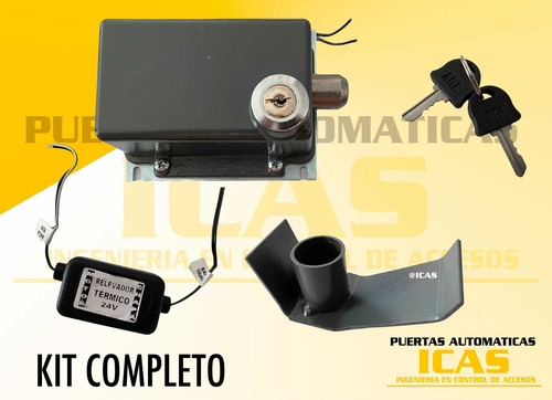 Imagen 2 de 10 de Chapa Eléctrica Seg Para Piso 110volts