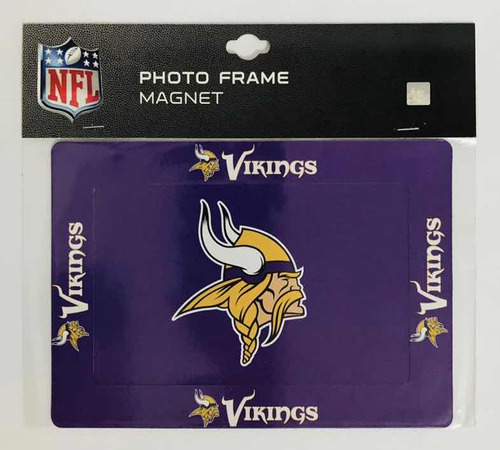 Portarretrato Magnético Vikingos De Minnesota Vikings, Nfl