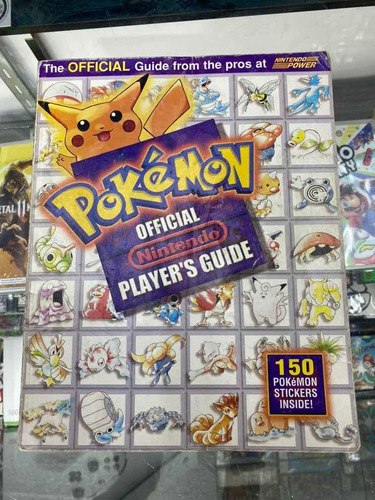 Pokemon Player Guide Strategy Official Con Stickers Revista