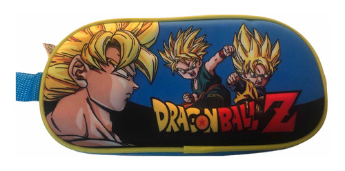 Cartuchera 1 Cierre 3d En Relieve Dragon Ball Z Original