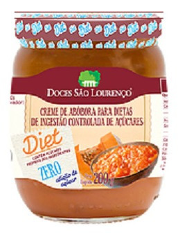 Imagem 1 de 1 de Doce Abobora Cremoso Diet S Lourenco 210g