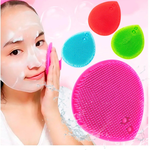 Cepillo Facial De Silicón Exfoliante Limpiador Practico