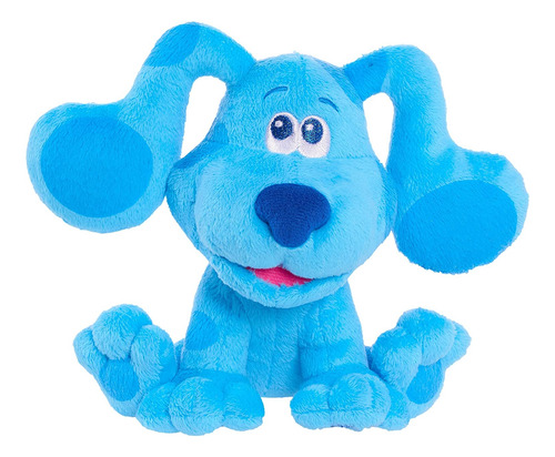 Just Play - Puf De Peluche Azul Y Magenta, Paquete De 2 Unid