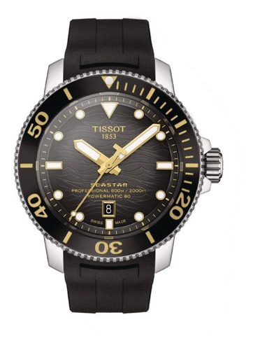Reloj Tissot Seastar 2000 Prof Powermatic 80 T1206071744101