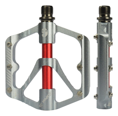 Pedais Wake Bike Pedal Plano Com Rolamento Selado Para M