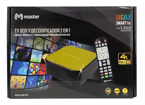 Decodificador Y Tvbox Master Smart-atsc 2 En 1