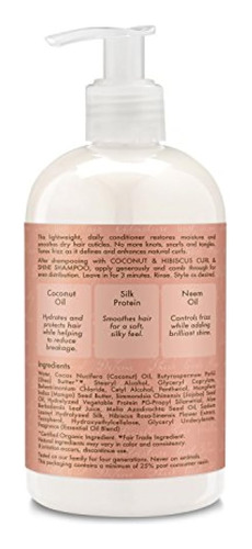 Paquete Combinado De Coco E Hibisco De Shea Moisture - 13 Oz