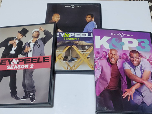 Dvd Key&peele Seasons 1/2/3 Original Solo Ingles Lote 6 Disc