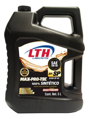 comprar LTH Aceite Motor Sintetico 5W-30 Lubricante Max Pro Tec 5L