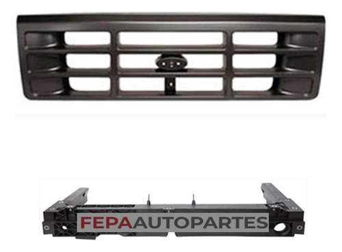 Parrilla Rejilla Frontal Ford F-100 1996 / 1999 Gris  