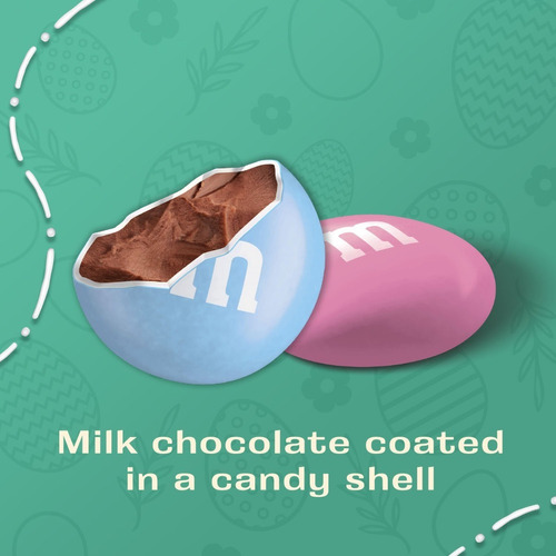 M&m's Milk Chocolate Lunetas Maxi Bolsa Pascua Fun Size Eas