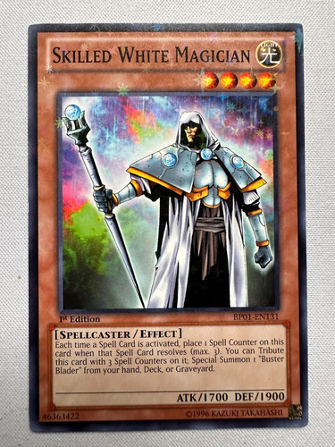 Skilled White Magician (starfoil) Comun Yugioh