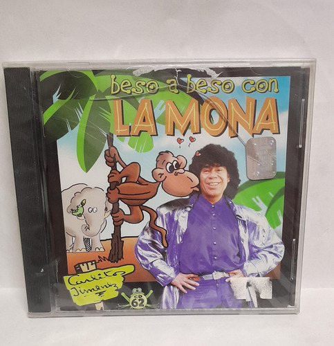 Beso A Beso Con La Mona Jimenez Cd Nuevo Sellado