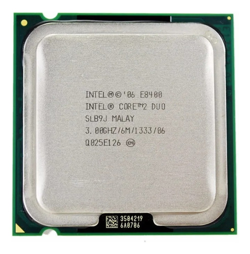  Procesador Intel Core 2 Dúo E8400 2 Núcleos 3,0ghz 6mb 775 