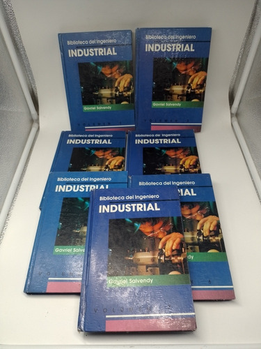 Biblioteca Del Ingeniero Industrial 7 Tomos Gavriel Salvendy (Usado)