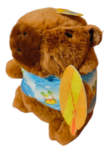 Llavero Capybara Peluche Playa Surf Varios Modelos